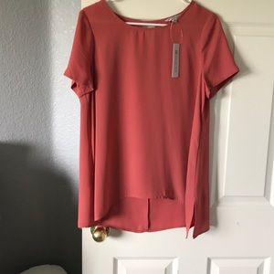 DownEast Coral blouse